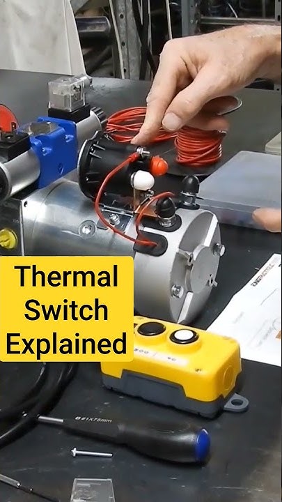 Wiring Up a DC Hydraulic Power Unit. - YouTube