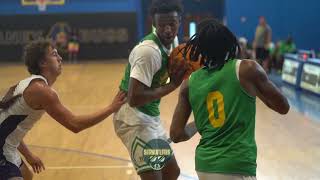 Harrells Christian 2026 guard Antonio McKoy 2024-25 highlights! Western Carolina commit!