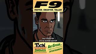 F9 - Brotherly Hate - Toon Sandwich #Fastandfurious #Fastx #Johncena #Shorts