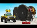 Large vs Little Wheels #19 - Beamng drive