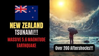 New Zealand Tsunami  - Taupo SuperVolcano Massive 5.6 Earthquake