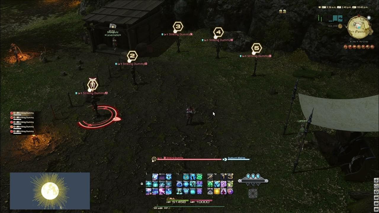 FFXIV Tab Targeting (Default) YouTube
