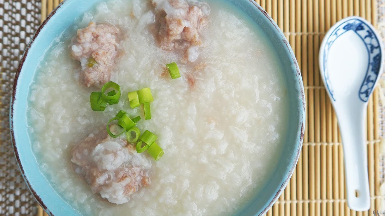 How to make Pork Congee | Chinese Recipes For All