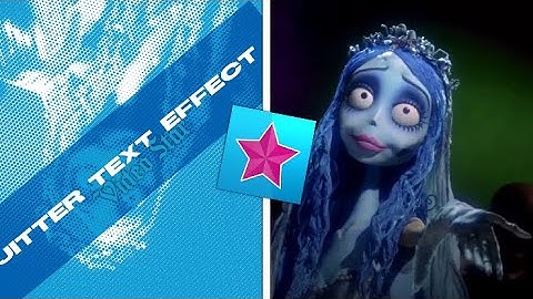 Jitter Text Effect on Video Star (No pro) // vrueobx