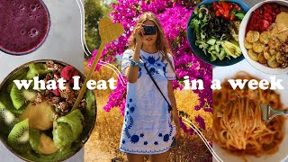 WHAT I EAT IN A WEEK as a *vegan* nutritionist student