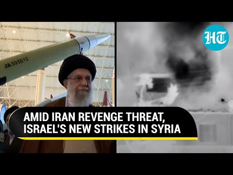 Amid Iran&#39;s Threat, Israel&#39;s Fresh Syria Attack; Hezbollah Launches 8 Strikes In 1 Day