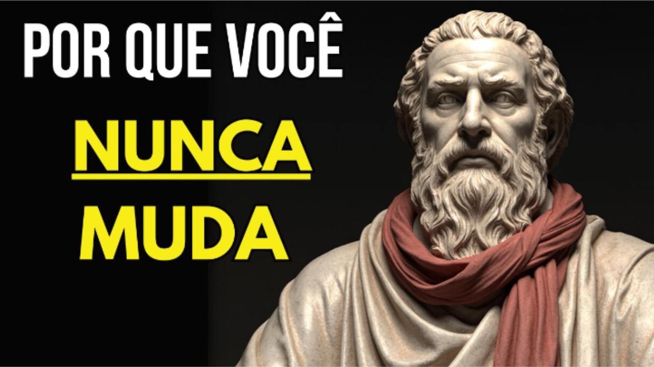 Por que você nunca muda: discurso não muda vida, ação sim | Estoicismo aplicado.