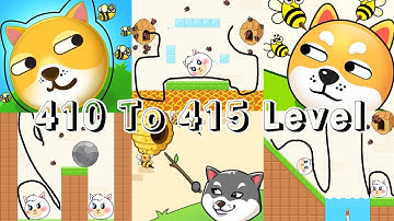 save the dog game level 410 to 415 gameplay ios Android