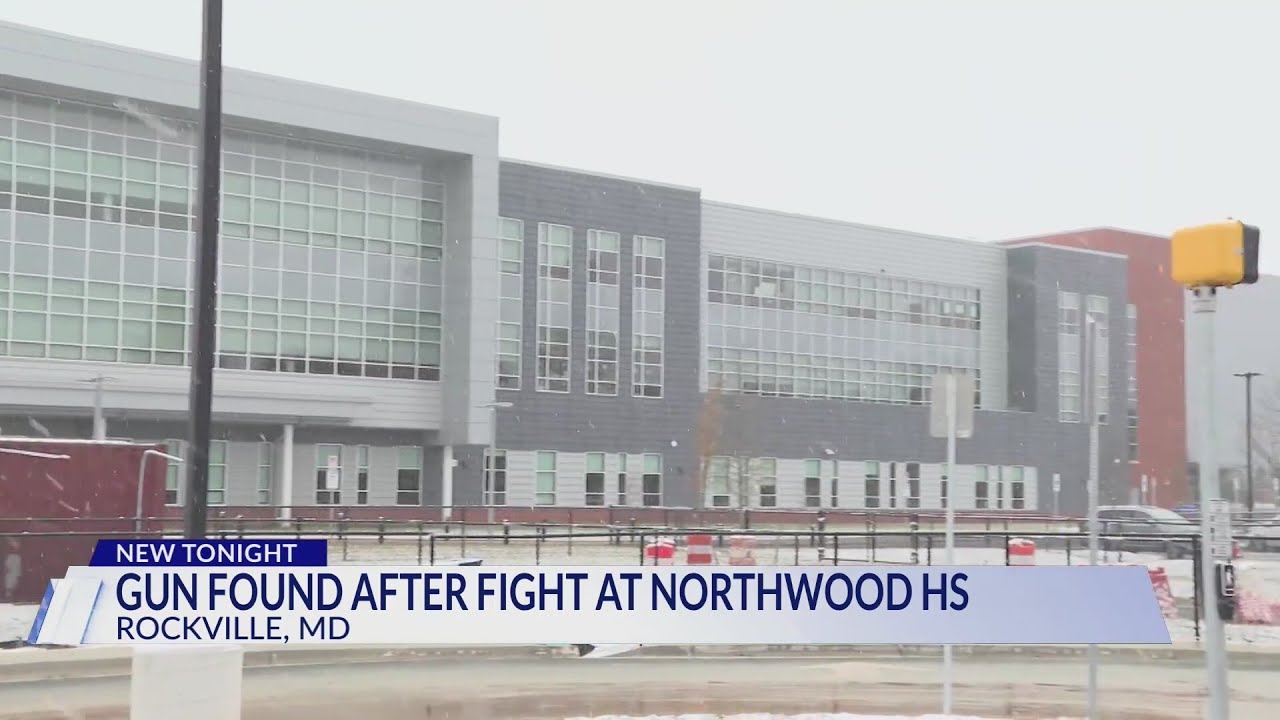 Officials: Gun Found After Fight at Northwood High School in Montgomery County