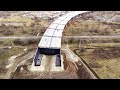 мост Волгодонск. Volgodonsk.развязка моста на 2й Бетонной, relaxation music with a quadrocopter