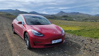 Tesla Road Trip in Iceland. Vlog #2: Höfn to Akureyri