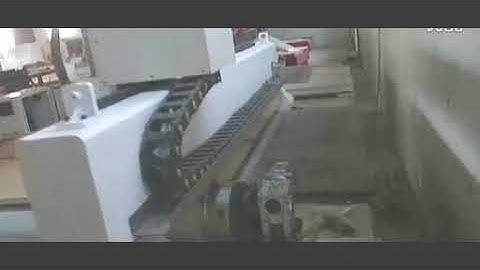 LD-1325 Wood CNC Router Working with Rotary axis video