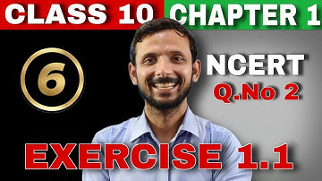 Class 10 Maths Chapter 1 | Exercise 1.1 Q.No 2 | Real Numbers | NCERT Solutions