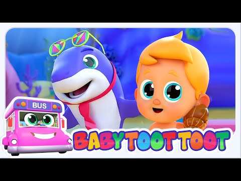 Песня Детеныша Акулы + Больше Обучающих Видео Для Детей - Baby Toot Toot