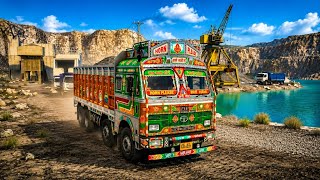🔥 Indian Truck Simulator 3D Gameplay | Impossible Quarry Delivery Challenge screenshot 5