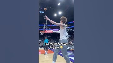 LaMelo just a chill ass guy in the league 🫡 (via patthestatguy/IG) #shorts #basketball #nba #lamelo