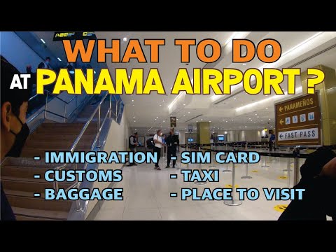 ვიდეო: აეროპორტი პანამაში