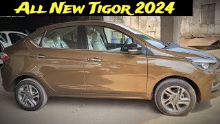Finally 2024 New Tigor Is Here | New Features Upgraded | Best Class Safety Sedan |