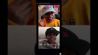 Kierra Sheard on Instagram live with nephew Jacob