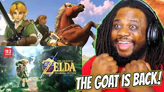 THE OCARINA OF TIME REMAKE LOOKS AMAZING! 🤯 | Zelda Nintendo Direct Reaction