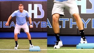 Low Box Footwork Drills - IMPROVE Foot Speed