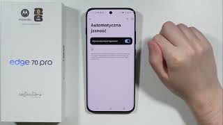 Jak włączyć/wyłączyć automatyczną jasność ekranu w Motorola Edge 70 Pro (Adaptacyjna jasność)