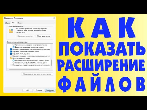 Как показать расширение файлов Windows 11.Как отобразить расширение файлов