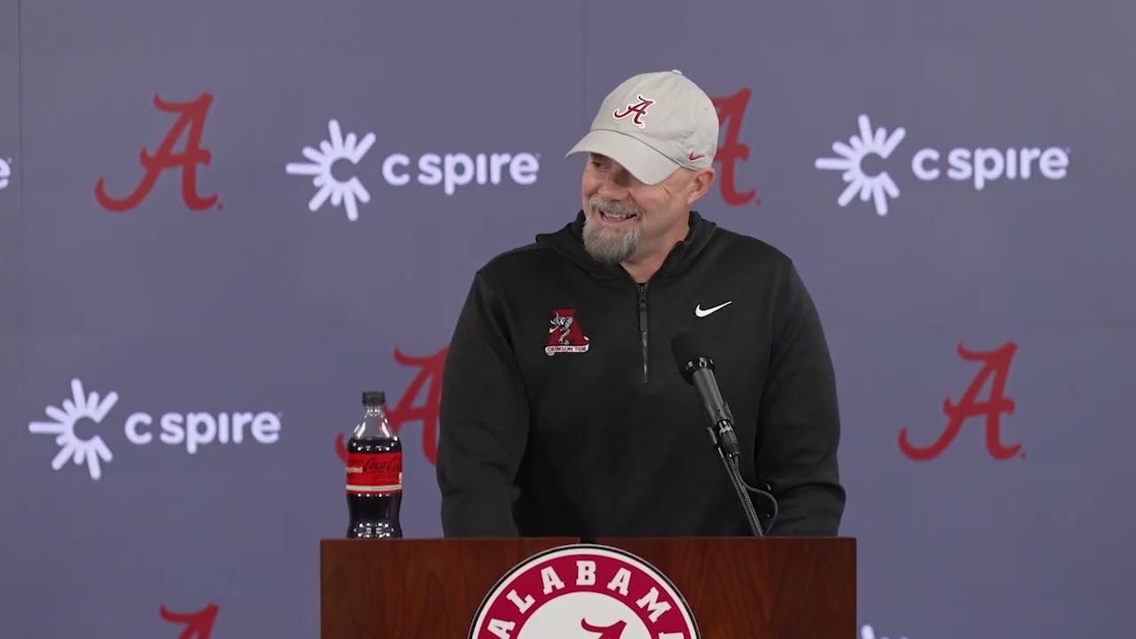 Alabama Football - Tennessee Week: Ryan Grubb