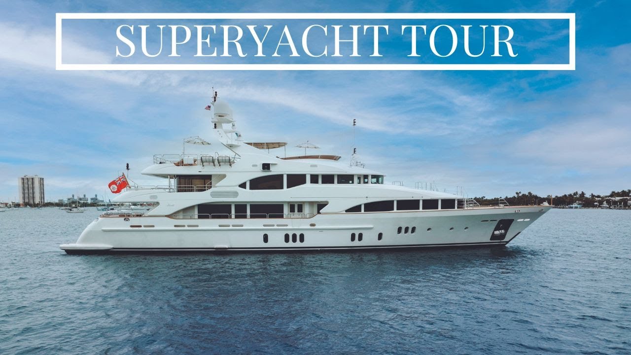 superyacht walkthrough