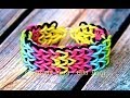 Rainbow Loom-Triple Single bracelet-designed bracelet