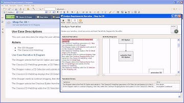 RAVEN Visual Analyzer for IBM Rational Requirements Composer