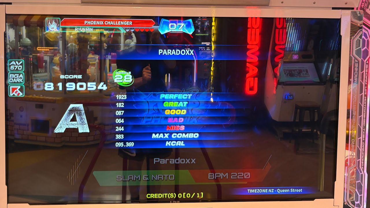 [PIU PHOENIX] PARADOXX D28 A BREAK OFF (SONG REQUEST)