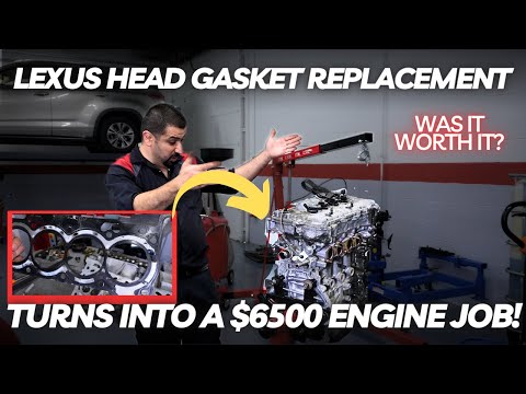 Lexus Head Gasket Replacement Turns into a $6500 Engine Job. Was It Worth It?