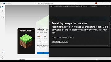 Fix Minecraft Launcher Not Installing Error Code 0x80070005 On Xbox App/Microsoft Store On Win 11/10