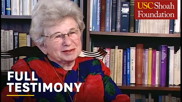 Dr. Ruth: Holocaust Survivor and Sex Therapist | Full Testimony | USC Shoah Foundation - DayDayNews