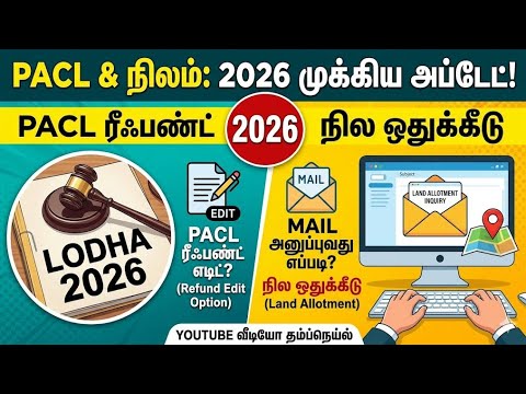PACL Refund 2026 Latest Update 💰 | Apply Now + Status Check Full Guide ...