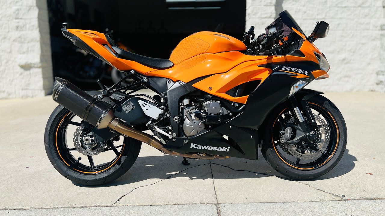 ハッピー 2020 Kawasaki Ninja ZX6R ABS - YouTube