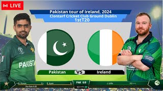 🔴 Live: Pakistan Vs Ireland – 1st T20 | pak Vs ire Live – Pakistan Live Match Today #cricket