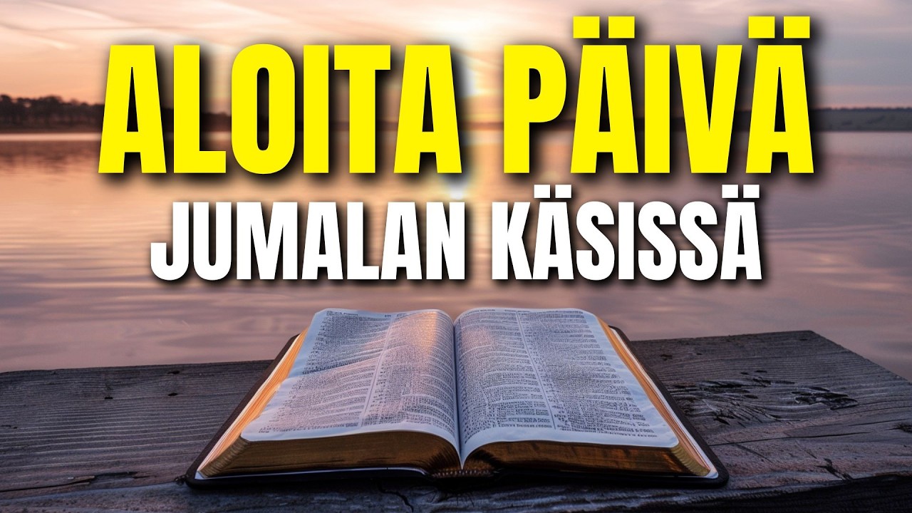 Aloita päiväsi näin: jätä sydämesi Jumalan käsiin | Aamurukous