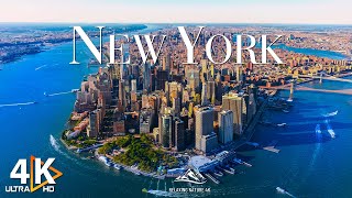 นิวยอร์ก 4K UHD - นิวยอร์กซิตี้จากด้านบน: Aerial View - Film -Nature Film 4K