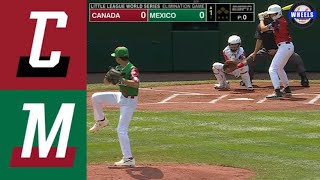 Canada vs Mexico | LLWS Elimination Game | 2023 LLWS Highlights