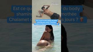 Timothée Chalamet subit du body shaming depuis ses photos avec Kylie Jenner ! #timotheechalamet