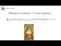 Capture de la vidéo Hildegard Von Bingen - O Virtus Sapientie (Kirsteen Rogers)