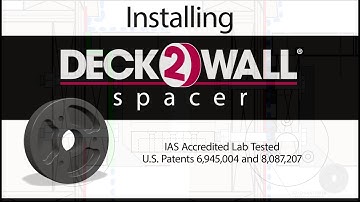 Introducing Deck2wall® Spacers