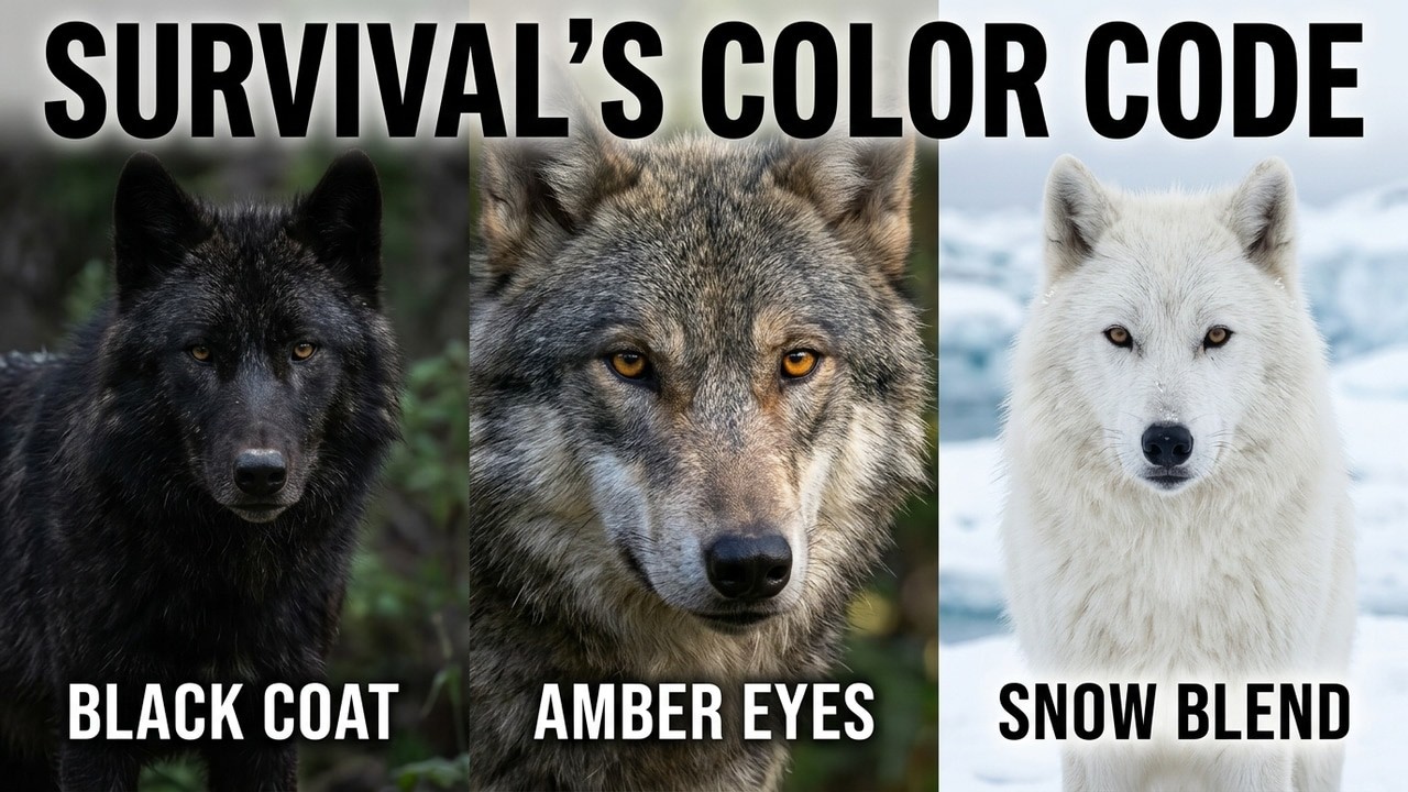 Wolf Color Vision Every Wolf Color Tells a Survival Story - YouTube
