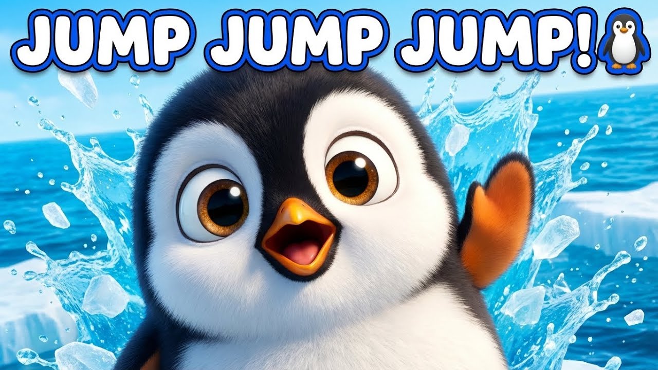 Jump Jump Jump! 🐧 Baby Penguin Song for Kids | Learn About Penguins ...