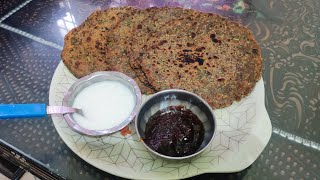 Gujarati Thepla Recipe, Methi Thepla, Methi Na Thepla, Winter Recipe | Suman Aswal