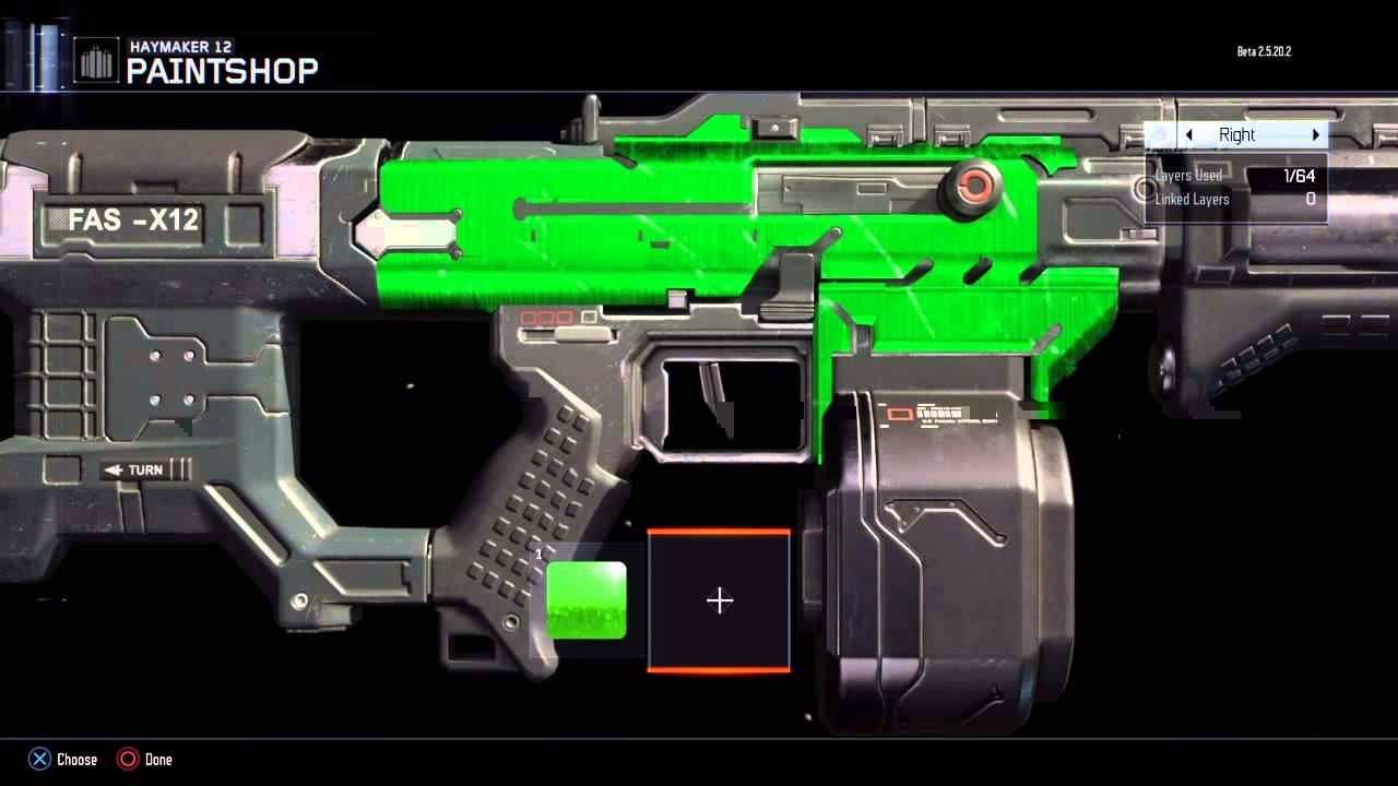Black ops 3: Slime - Paintshop Tutorial