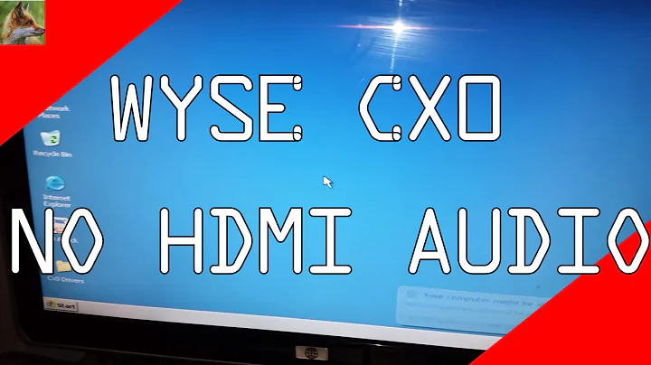 Wyse Cx0 Thin Client - DVI/HDMI/Audio & Technical Quirks