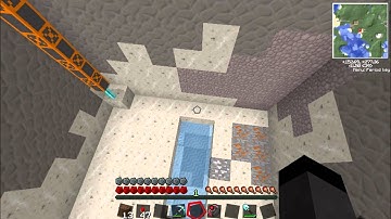 Minecraft: Tekkit Tutorial Episode 1: Activating a Quarry Block